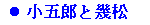 小五郎と幾松